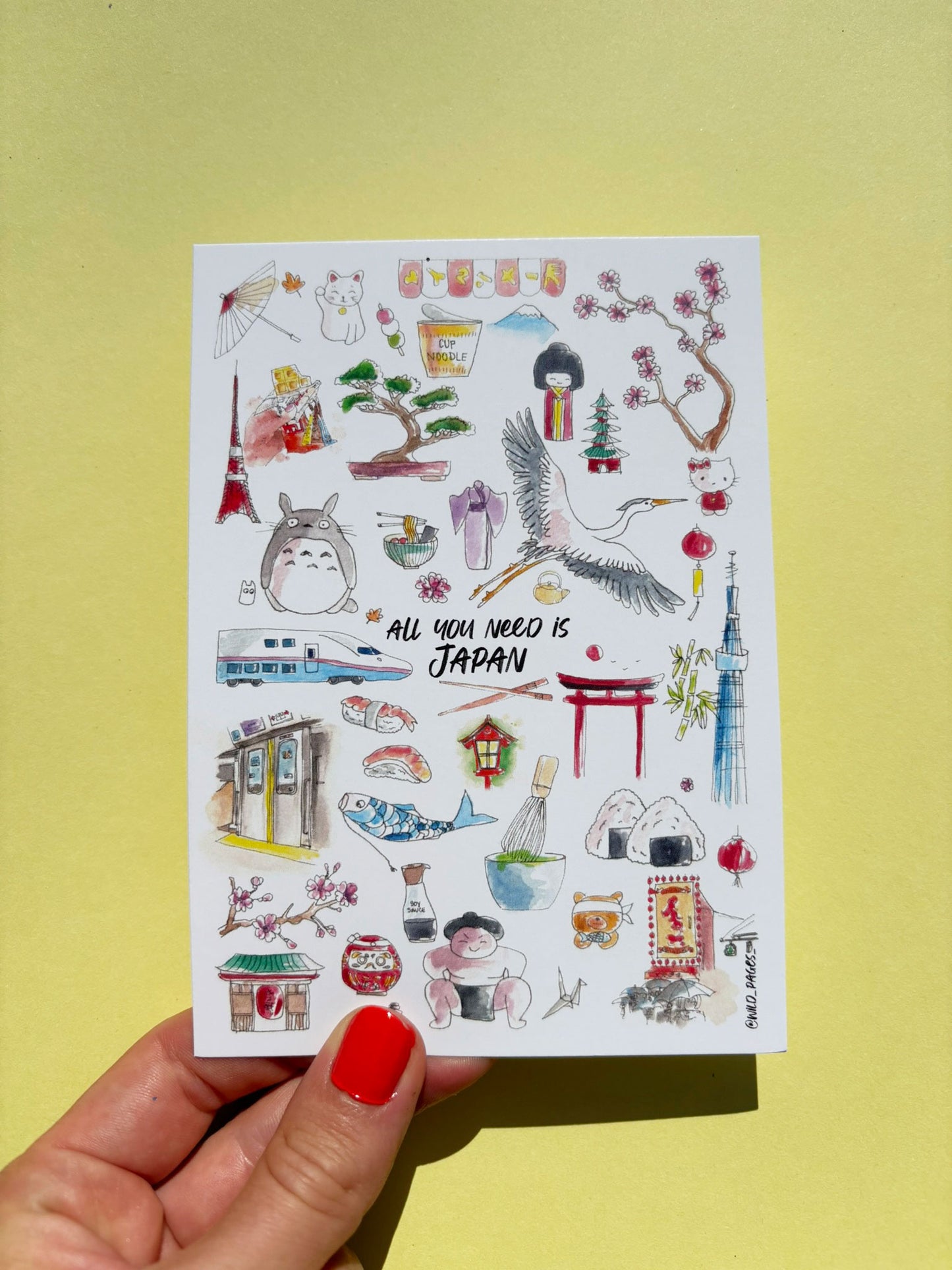 Carte Postale — La Japonaise