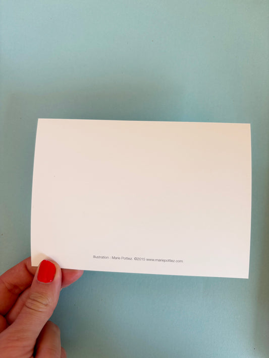Carte Postale Hong Kong Minibus — Édition Collector