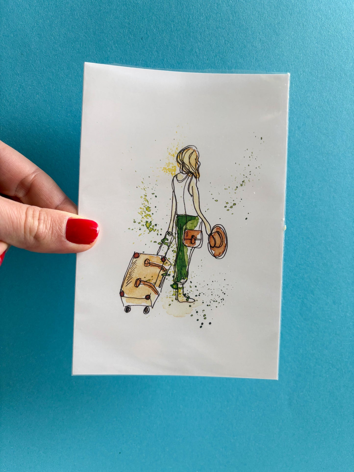 Carte Postale La Baroudeuse