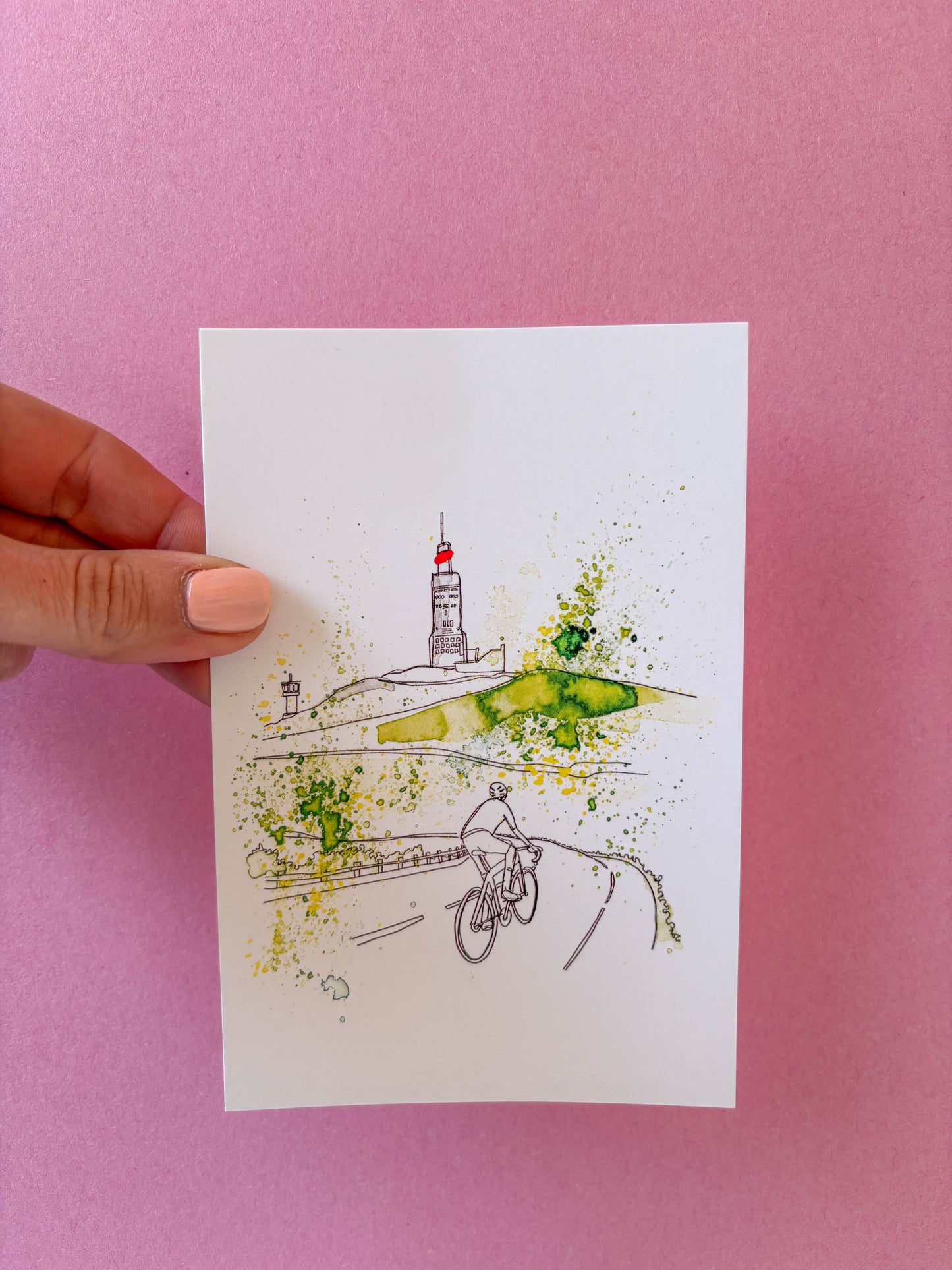 Carte Postale Le Grimpeur
