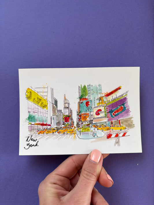 Carte Postale La New-Yorkaise — Édition Collector