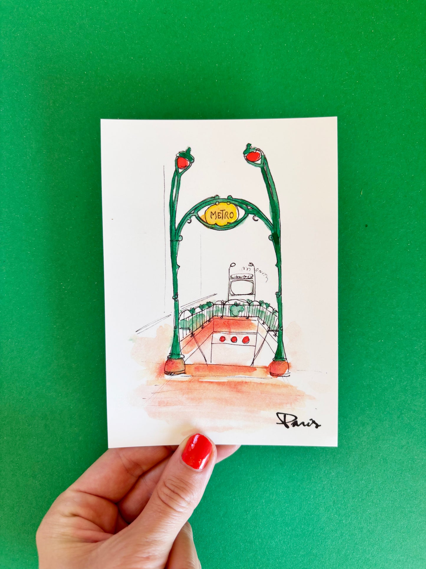 Carte Postale La Parisienne — Édition Collector