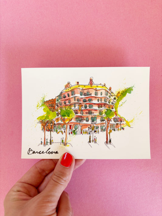 Carte Postale La Barcelonaise — Édition Collector